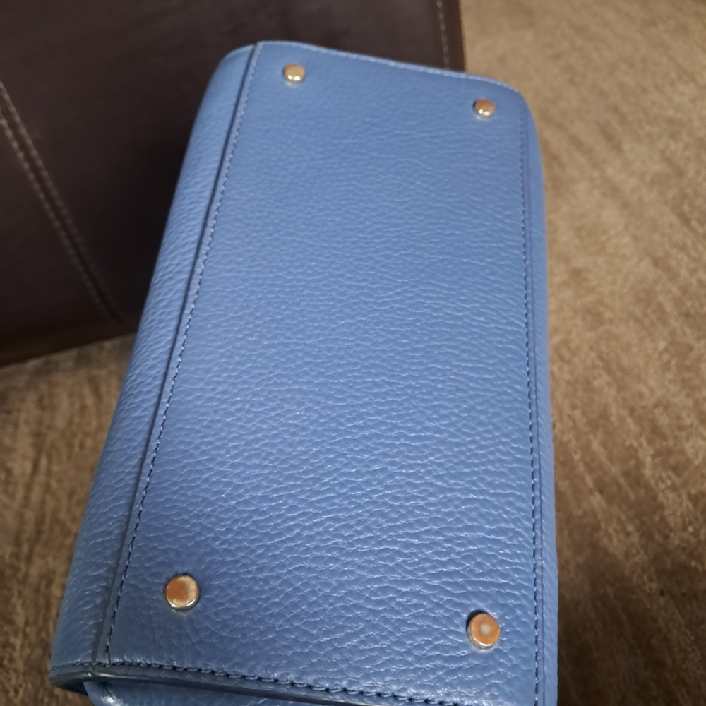 Kate Spade Blue Satchel Bag - Picture 7 of 11